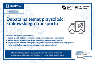 Krakowski Panel Transportowy. Weź udział w debacie