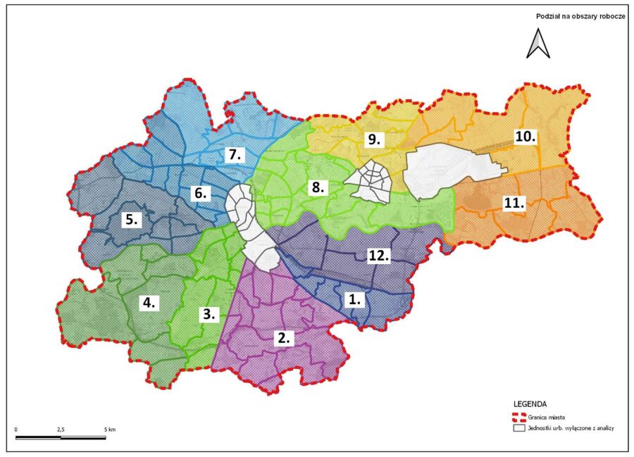 obszary robocze Badanie jakości środowiska mieszkaniowego krakowskich osiedli